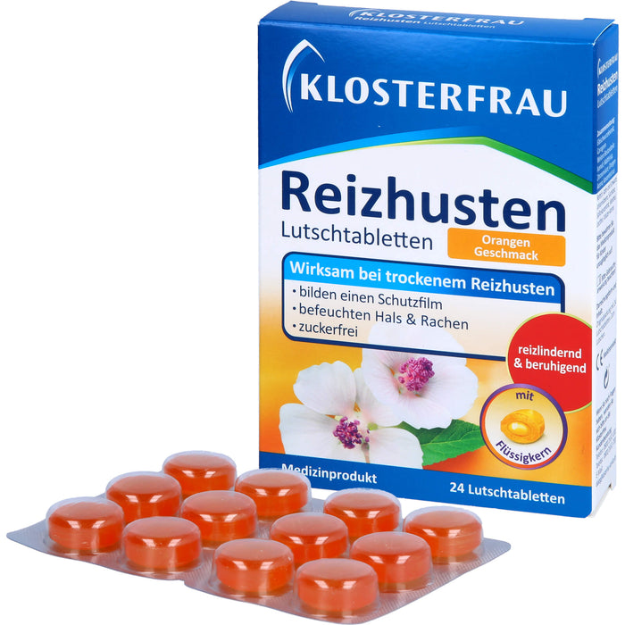 Klosterfrau Reizhusten Lutschtabletten, 24 pcs. Tablets