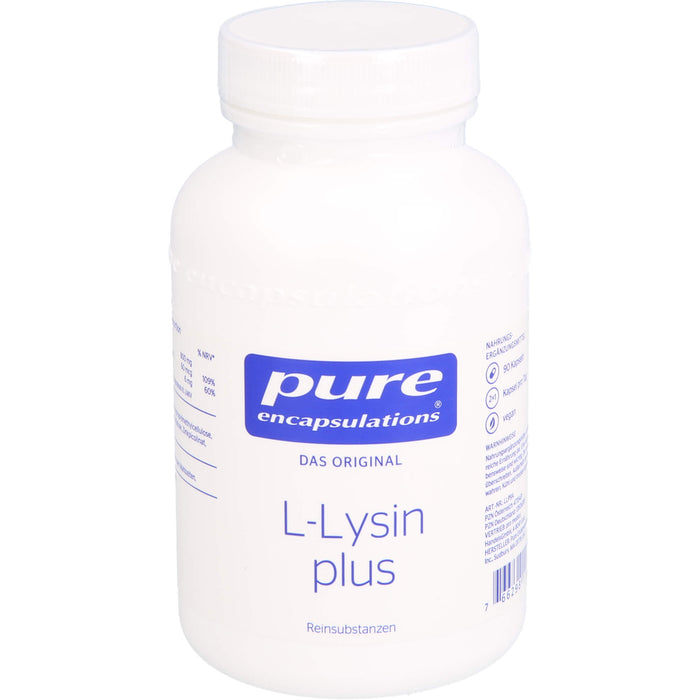 Pure Encapsulations L-Lysin plus Kapseln, 90 St. Kapseln