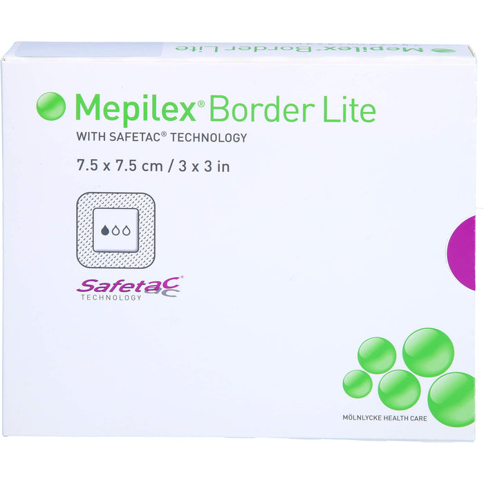 MEPILEX Border Lite Schaumverb. 10x10 cm steril, 5 St VER