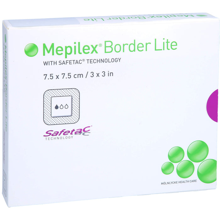 MEPILEX Border Lite Schaumverb. 10x10 cm steril, 5 St VER
