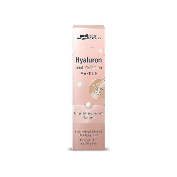 Medipharma Cosmetics Hyaluron Teint Perfection Make up natural sand, 30 ml Lösung