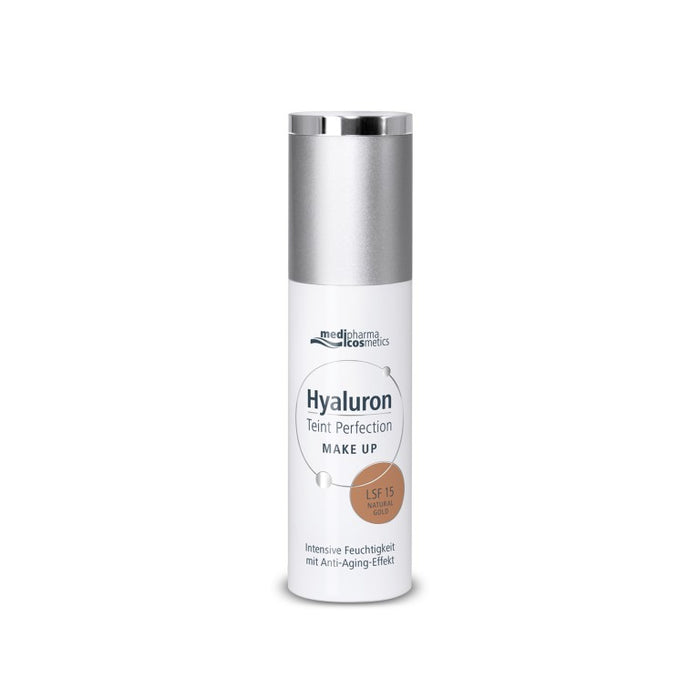 Medipharma Cosmetics Hyaluron Teint Perfection Make Up Natural Gold LSF 15, 30 ml Lösung