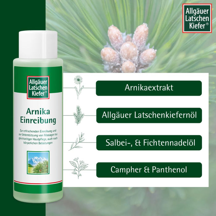 Allgäuer Latschenkiefer Arnika Einreibung, 250 ml Baume