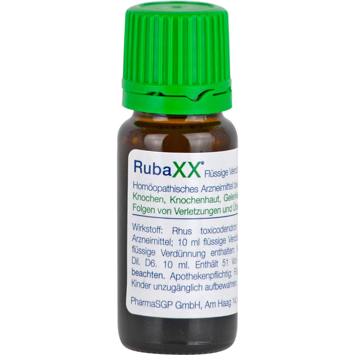 RubaXX Tropfen bei Erkrankungen des Bewegungsapparates, 10 ml Solution