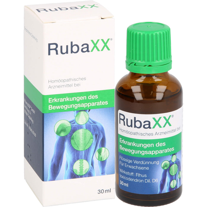 RubaXX flüssige Verdünnung bei Erkrankungen des Bewegungsapparates, 30 ml Solution