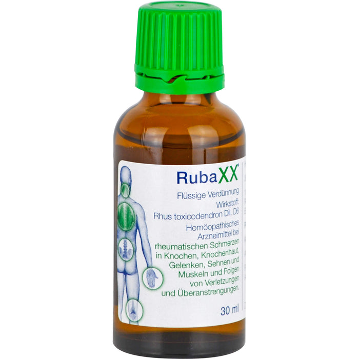 RubaXX flüssige Verdünnung bei Erkrankungen des Bewegungsapparates, 30 ml Solution