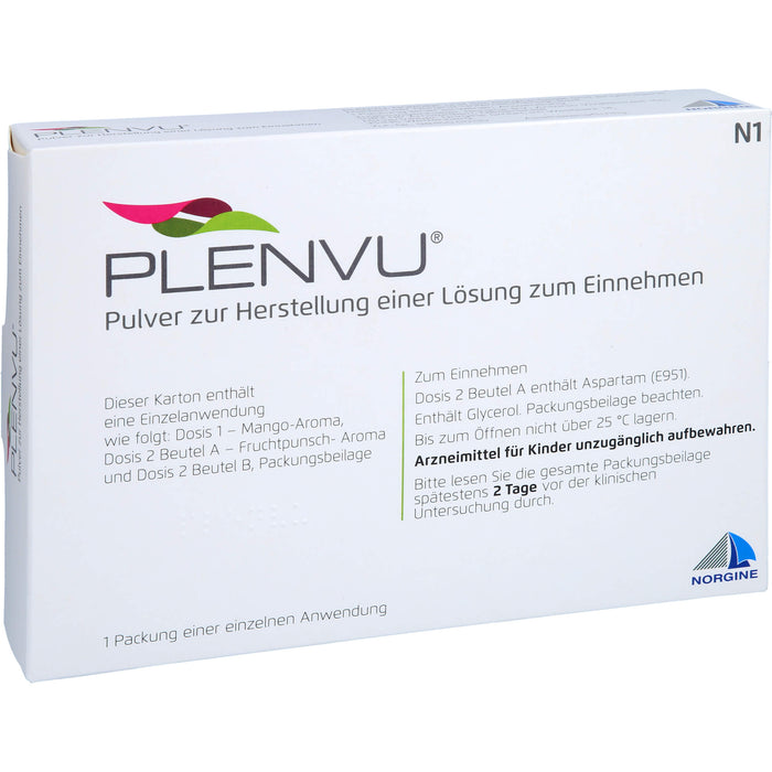 Plenvu Pulver zur Herstellung einer Lösung zum Einnehmen, 1 St. Beutel
