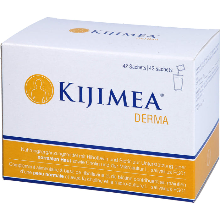 KIJIMEA Derma Pulver zur Unterstützung einer normalen Haut, 42 pc Sachets