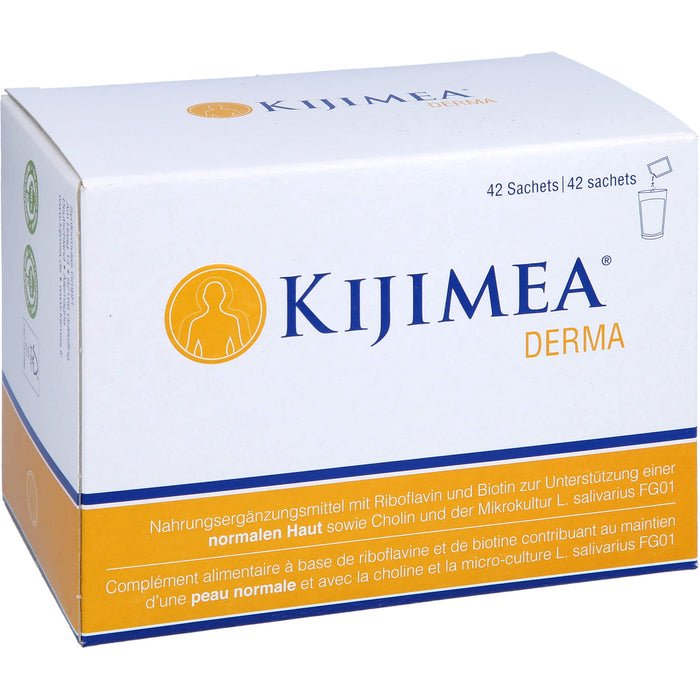 KIJIMEA Derma Pulver zur Unterstützung einer normalen Haut, 42 pc Sachets