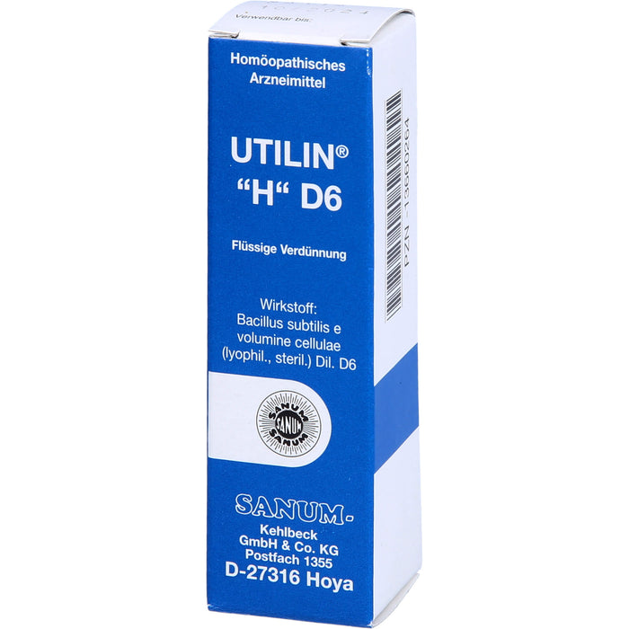 SANUM KEHLBECK Utilin H D6 flüssige Verdünnung, 5 ml Solution