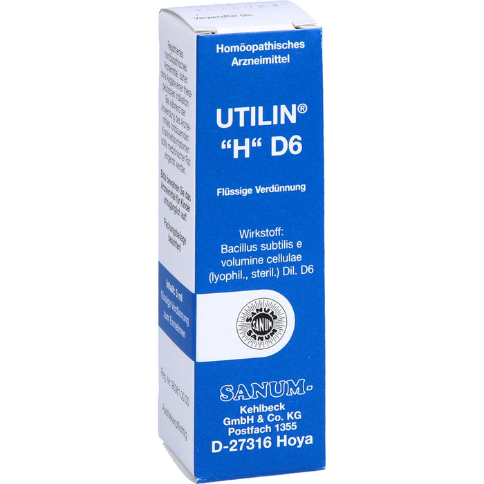 SANUM KEHLBECK Utilin H D6 flüssige Verdünnung, 5 ml Solution