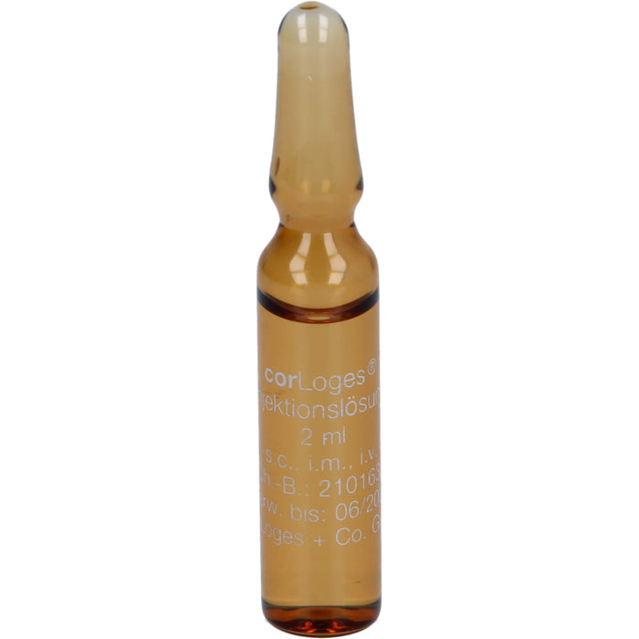 CorLoges Injektionslösung bei Erkrankungen des Herz- und Kreislaufsystems, 10 pcs. Ampoules
