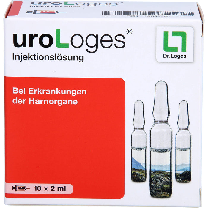 UroLoges Injektionslösung bei Erkrankungen der Harnorgane, 10 St. Ampullen