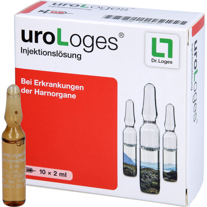 UroLoges Injektionslösung bei Erkrankungen der Harnorgane, 10 pcs. Ampoules