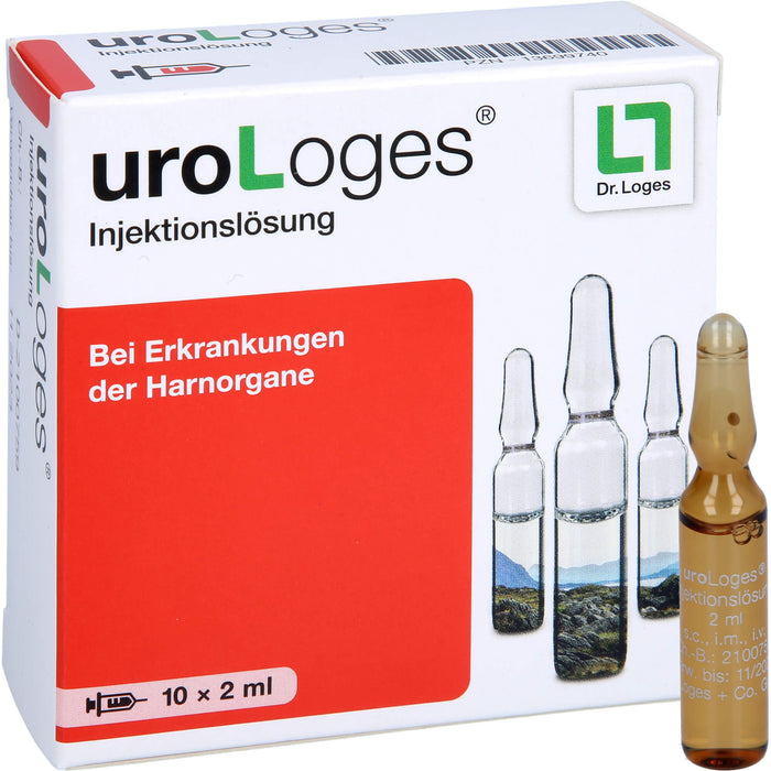 UroLoges Injektionslösung bei Erkrankungen der Harnorgane, 10 pcs. Ampoules