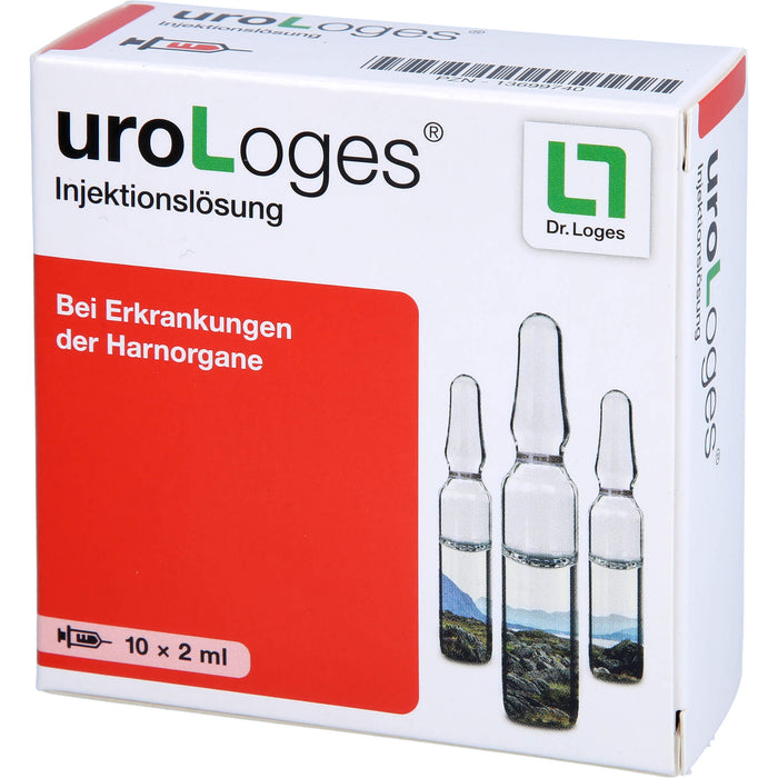 UroLoges Injektionslösung bei Erkrankungen der Harnorgane, 10 pcs. Ampoules