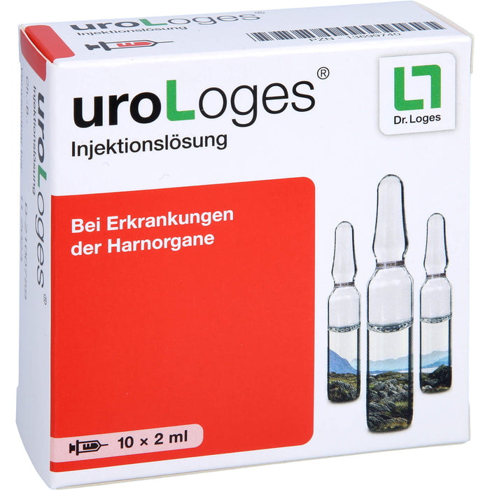 UroLoges Injektionslösung bei Erkrankungen der Harnorgane, 10 pcs. Ampoules