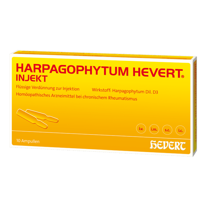 Harpagophytum Hevert injekt Ampullen, 10.0 St. Ampullen