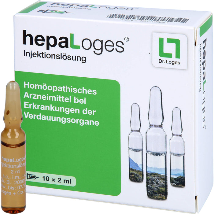 hepaLoges Injektionslösung, 10 pc Ampoules