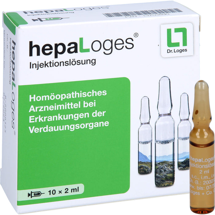 hepaLoges Injektionslösung, 10 pc Ampoules