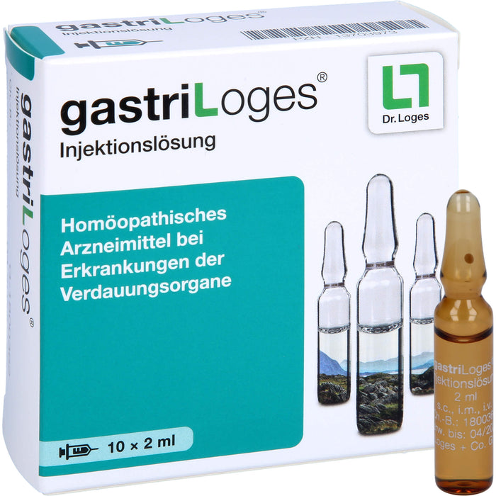 gastriLoges Injektionslösung bei Erkrankungen der Verdauungsorgane, 10 pcs. Ampoules