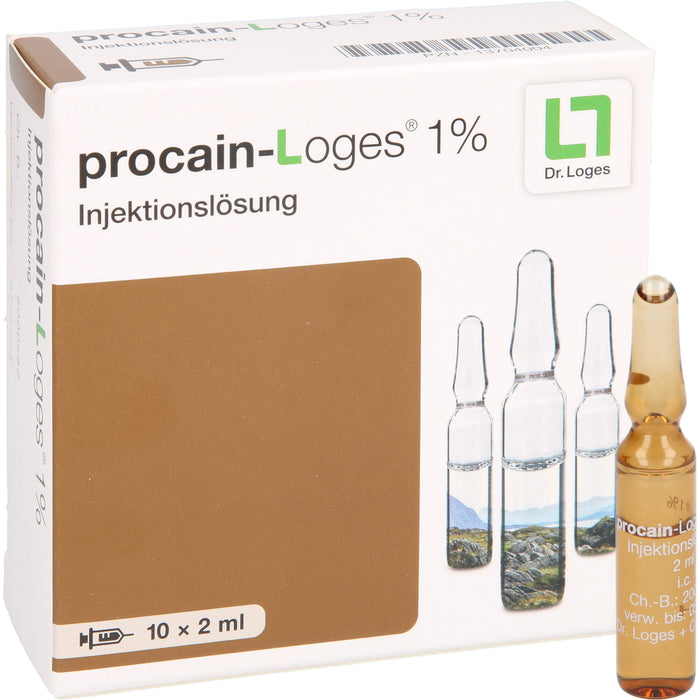 procain-Loges 1 % Injektionslösung, 10 pcs. Ampoules