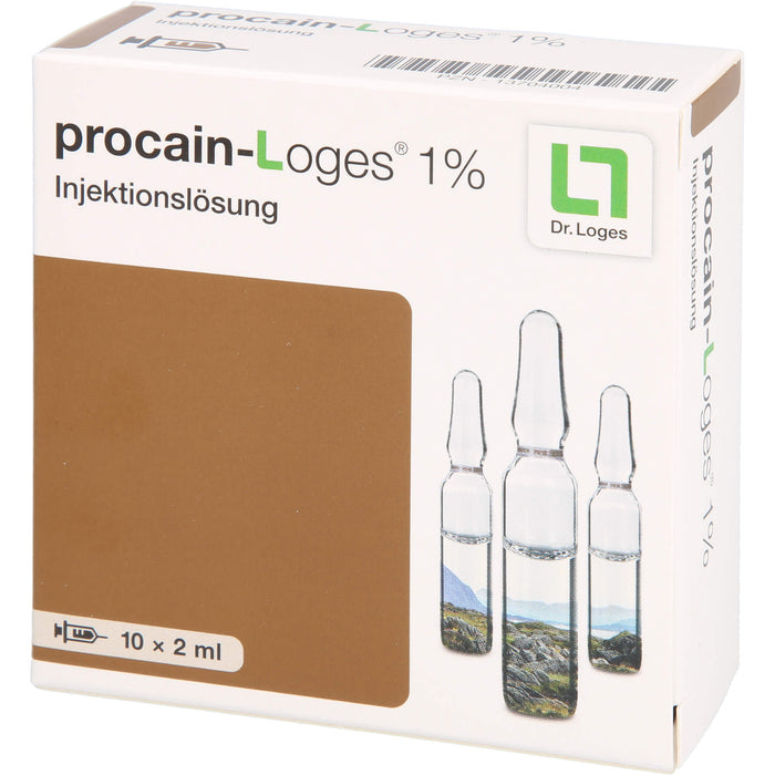 procain-Loges 1 % Injektionslösung, 10 pcs. Ampoules