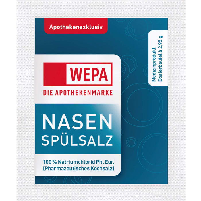 WEPA Nasendusche inklusive Nasenspülsalz, 1 St. Packung