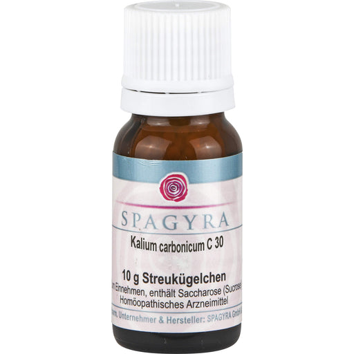 Kalium carbonicum C30 Spagyra Globuli, 10 g GLO