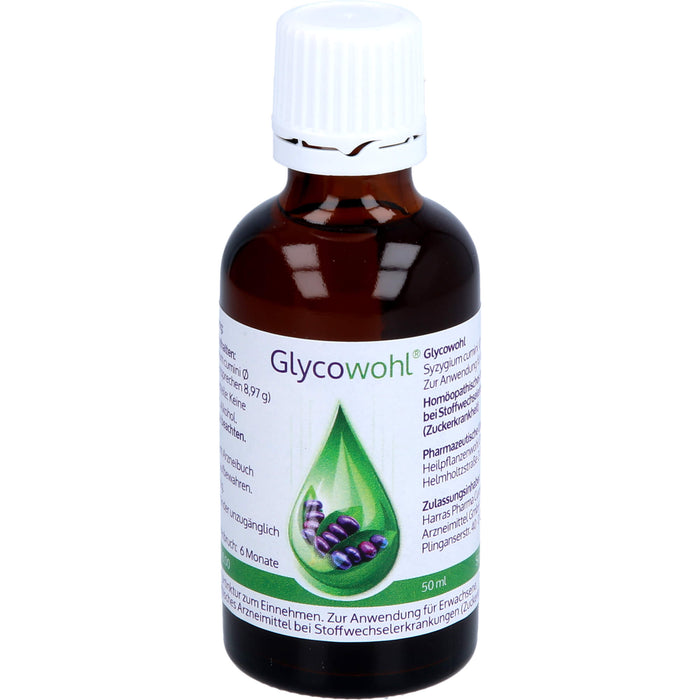 Glycowohl Urtinktur zum Einnehmen bei Stoffwechselerkrankungen, 50 ml Solution