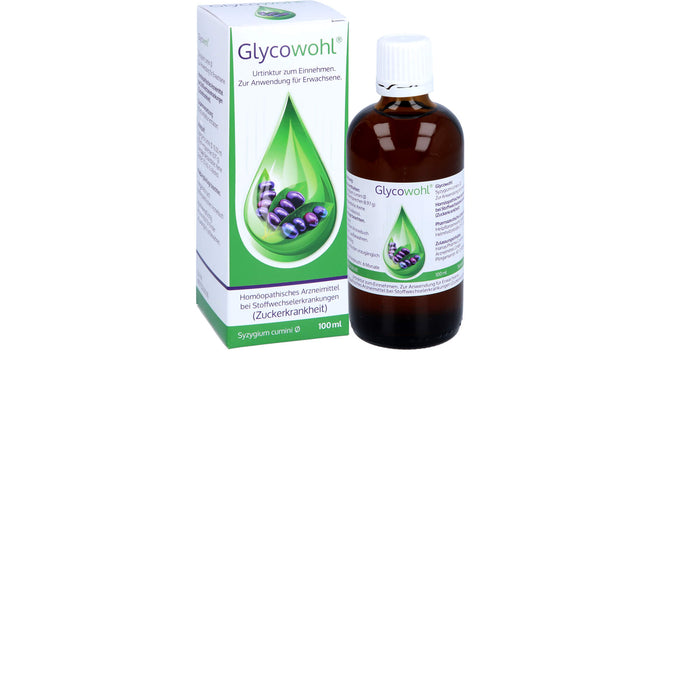 Glycowohl Urtinktur zum Einnehmen bei Stoffwechselerkrankungen, 100 ml Solution