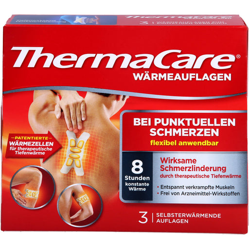 ThermaCare Wärmeauflagen bei punktuellen Schmerzen, 3 St. Pflaster