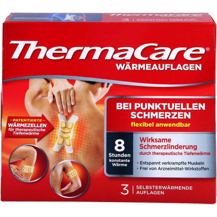 ThermaCare Wärmeauflagen bei punktuellen Schmerzen, 3 pc Pansement