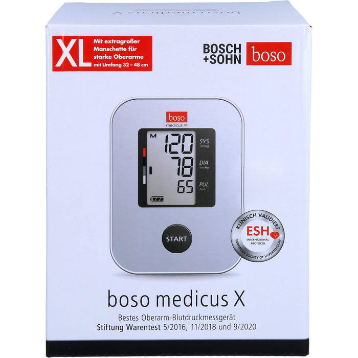 Boso Medicus X bestes Oberarm-Blutdruckmessgerät XL, 1 St. Blutdruckmessgerät