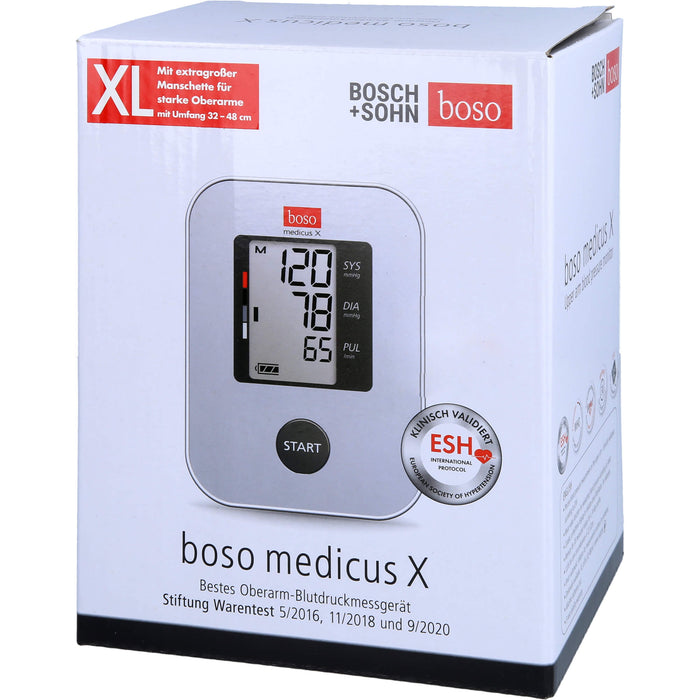Boso Medicus X bestes Oberarm-Blutdruckmessgerät XL, 1 pcs. Blood pressure monitor