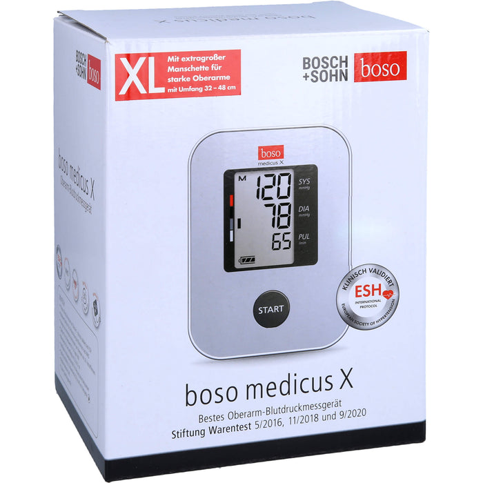 Boso Medicus X bestes Oberarm-Blutdruckmessgerät XL, 1 pcs. Blood pressure monitor