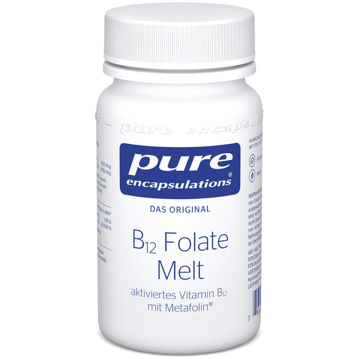 Pure Encapsulations B12 Folate Melt Lutschtabletten, 90 St. Tabletten