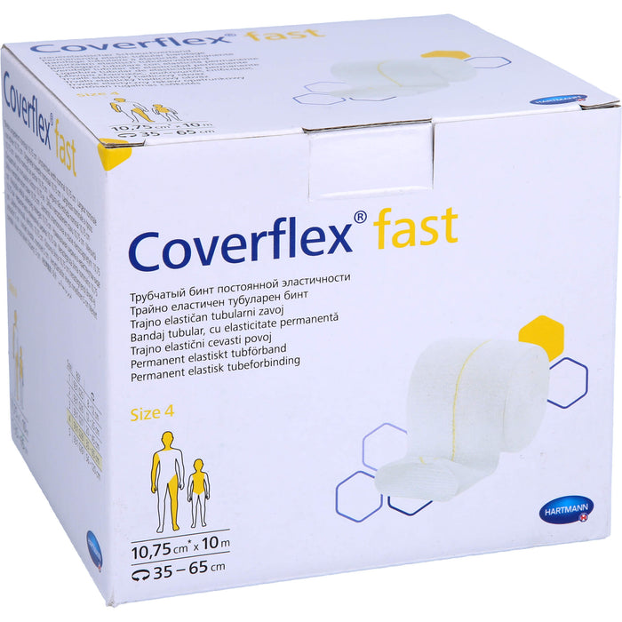 Coverflex fast Gr.4 Schlauchverband 10,75 cm x 10 m, 1 St. Verband