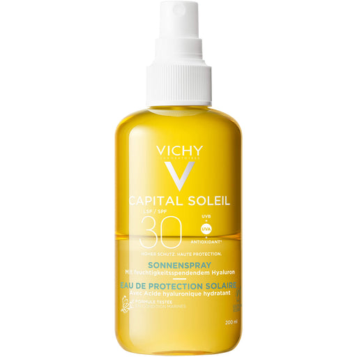 VICHY Capital Soleil Sonnenspray mit Hyaluron LSF 30, 200 ml Lösung