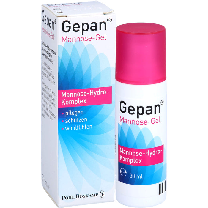 Gepan Mannose-Gel die Intimpflege mit Schutzfaktor, 30 ml Gel