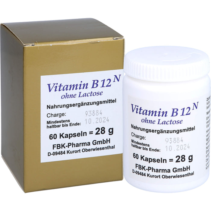 Vitamin B12 N Kapseln, 60 St KAP
