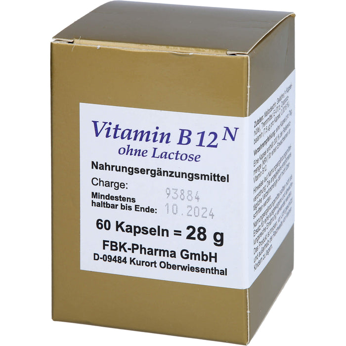 Vitamin B12 N Kapseln, 60 St KAP