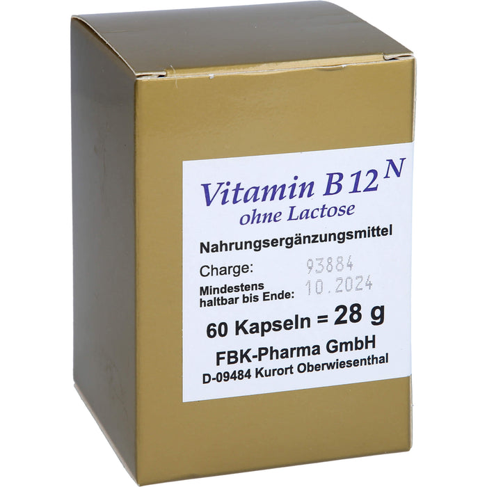 Vitamin B12 N Kapseln, 60 St KAP