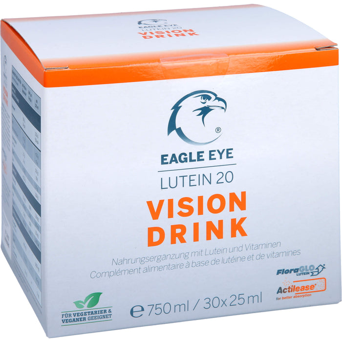 Eagle Eye Lutein 20 Vision Drink, 750 ml Solution