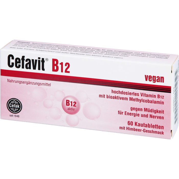 Cefavit B12, 60 pc Tablettes