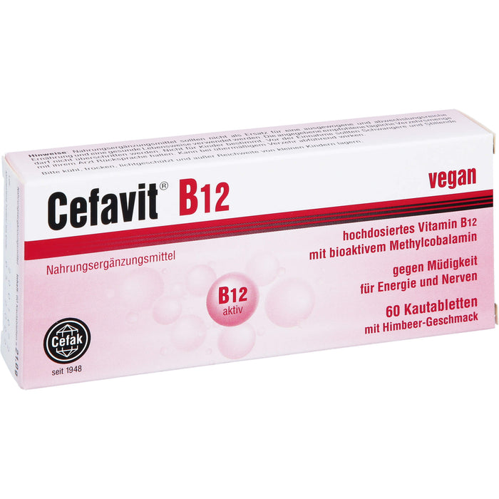 Cefavit B12, 60 pc Tablettes