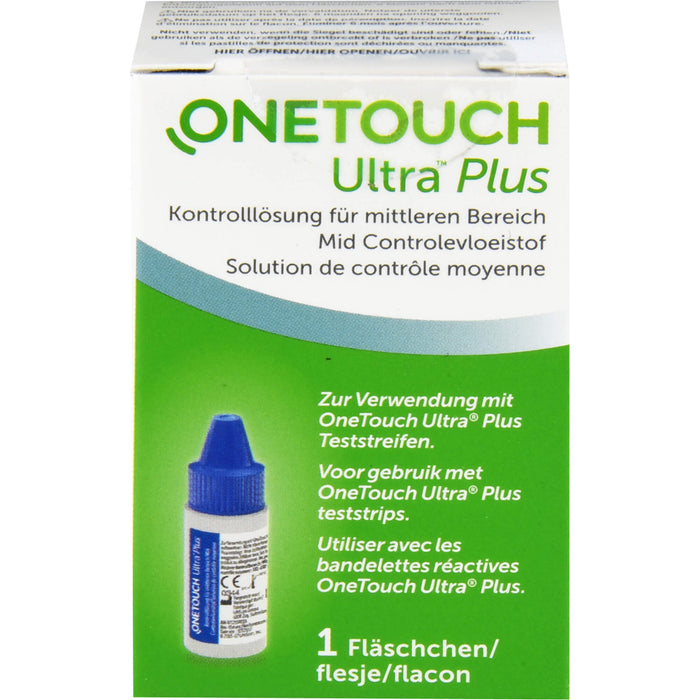 One Touch Ultra Plus Kontrolllösung mittel, 3.8 ml LOE