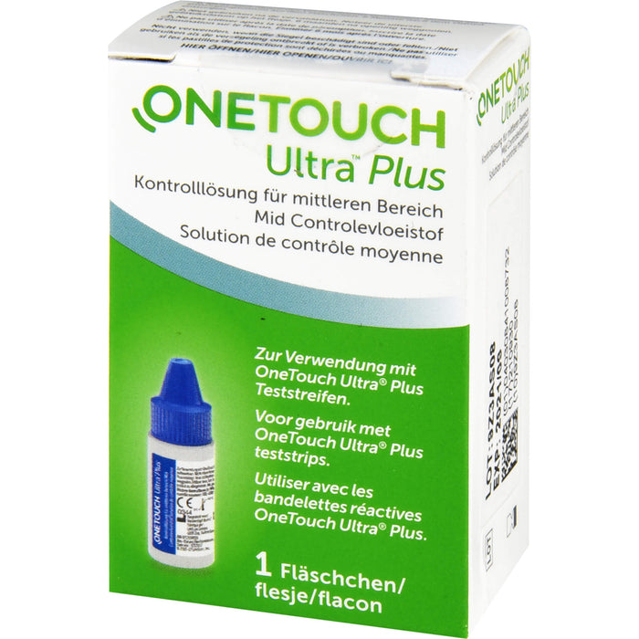 One Touch Ultra Plus Kontrolllösung mittel, 3.8 ml LOE