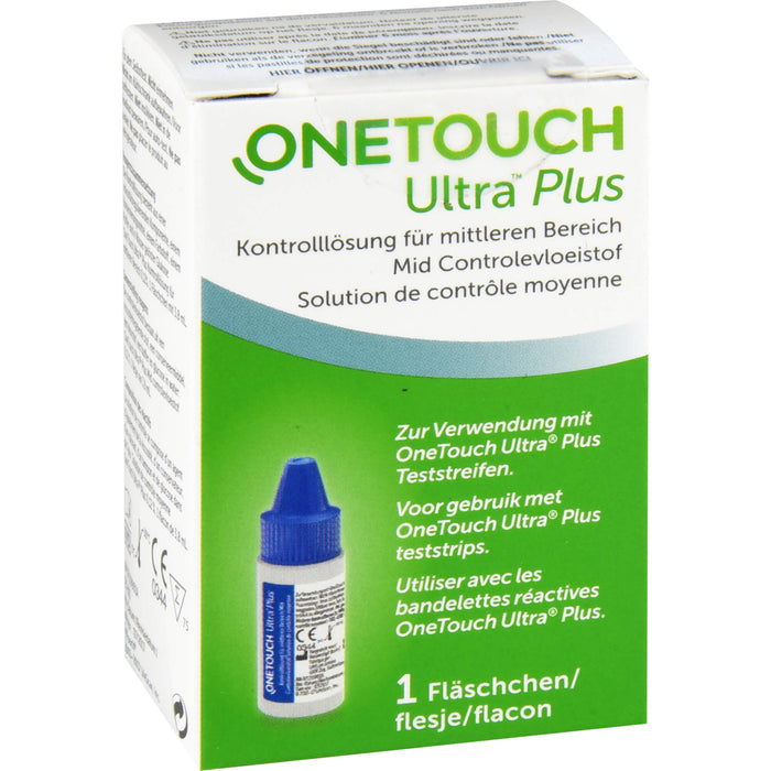 One Touch Ultra Plus Kontrolllösung mittel, 3.8 ml LOE
