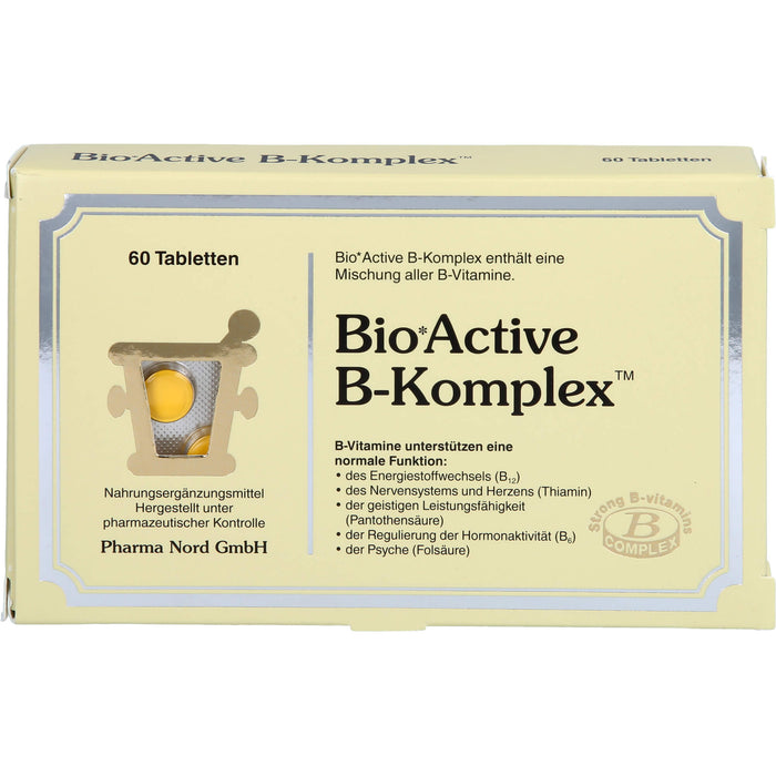 Pharma Nord BioActive B-Komplex Tabletten, 60 St. Tabletten